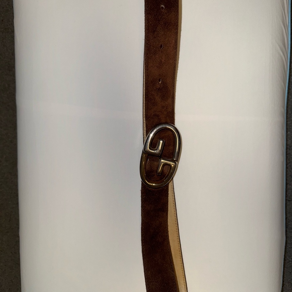 Vintage Gucci Suede Belt
